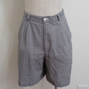 {Vintage} gingham shorts
